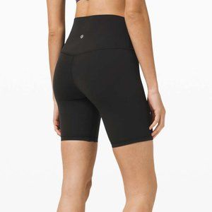Lululemon Black Align Shorts 8" - Size 2